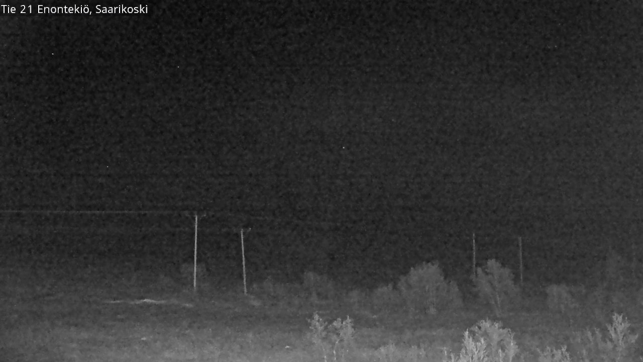 Weather Camera Image Road 21 Enontekiö, Saarikoski, Enontekiö, Lappi