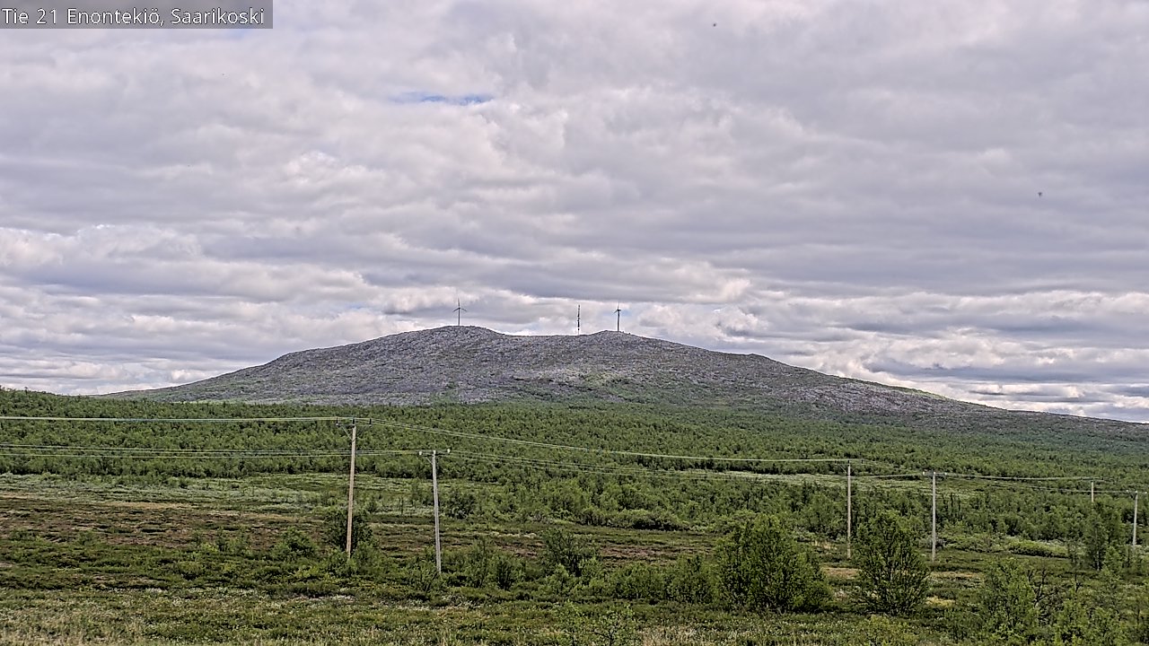 Kelikamerat Kuva Tie 21 Enontekiö, Saarikoski, Enontekiö, Lappi