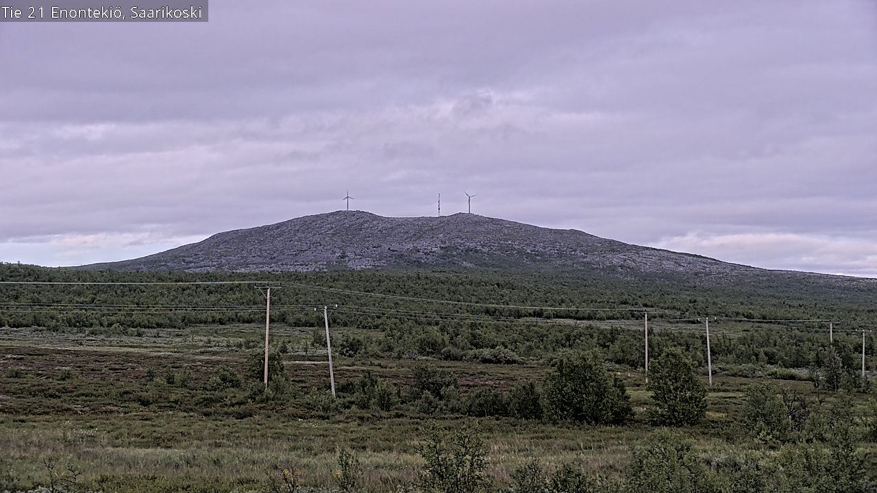 Kelikamerat Kuva Tie 21 Enontekiö, Saarikoski, Enontekiö, Lappi
