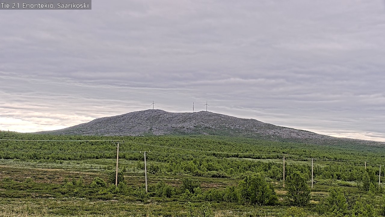 Kelikamerat Kuva Tie 21 Enontekiö, Saarikoski, Enontekiö, Lappi