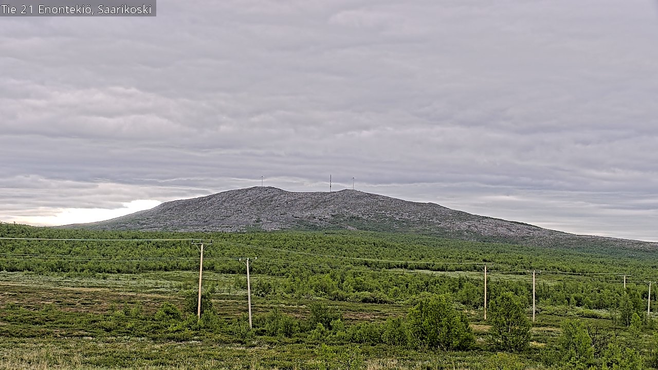 Kelikamerat Kuva Tie 21 Enontekiö, Saarikoski, Enontekiö, Lappi