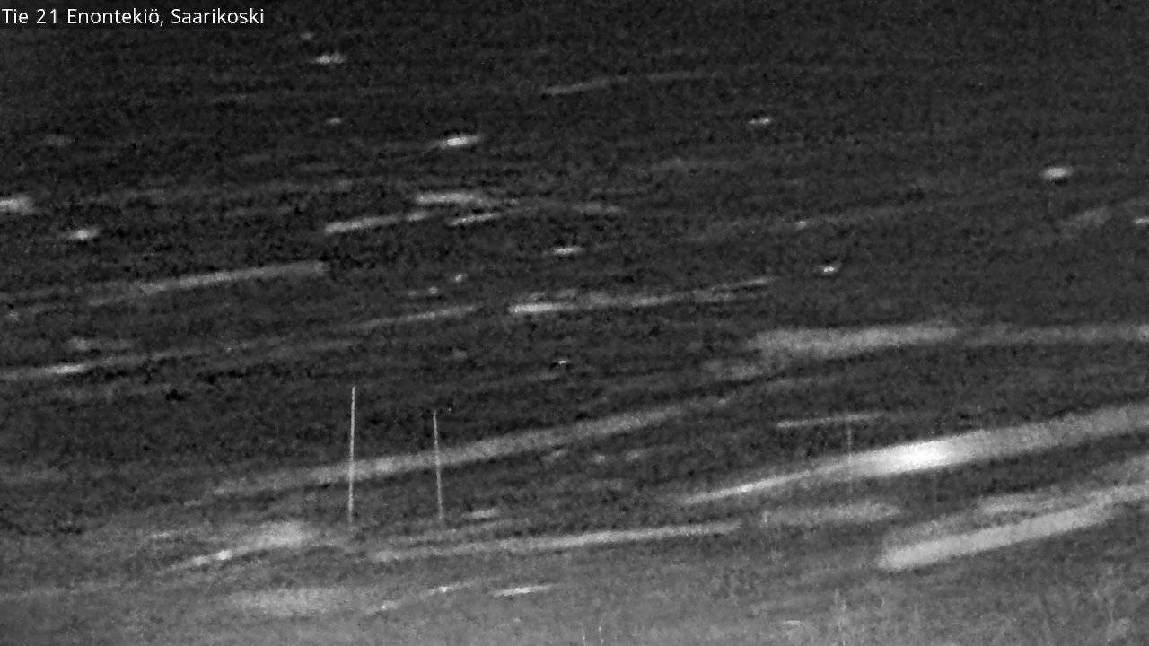 Weather Camera Image Road 21 Enontekiö, Saarikoski, Enontekiö, Lappi