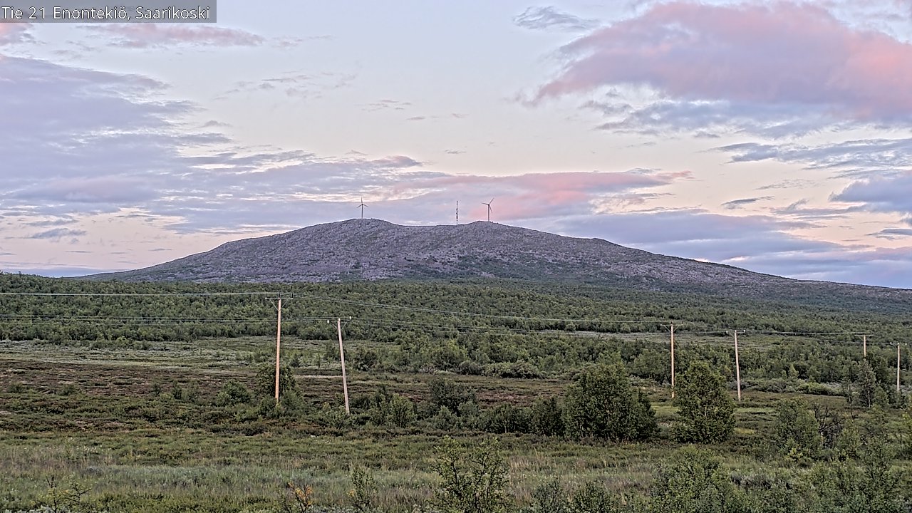 Kelikamerat Kuva Tie 21 Enontekiö, Saarikoski, Enontekiö, Lappi