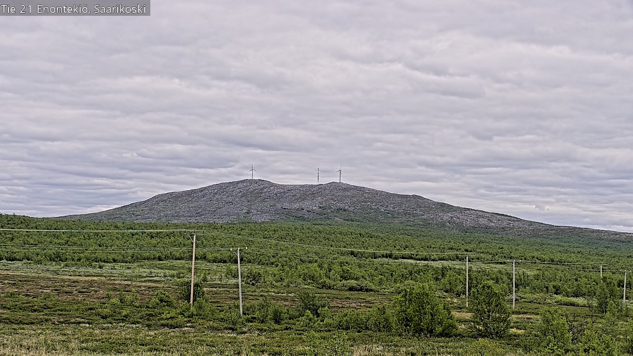 Kelikamerat Kuva Tie 21 Enontekiö, Saarikoski, Enontekiö, Lappi