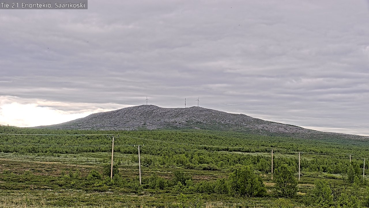Kelikamerat Kuva Tie 21 Enontekiö, Saarikoski, Enontekiö, Lappi