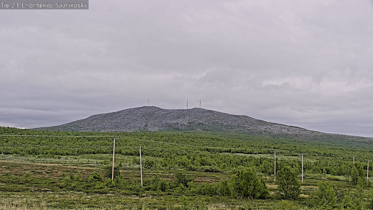 Kelikamerat Kuva Tie 21 Enontekiö, Saarikoski, Enontekiö, Lappi
