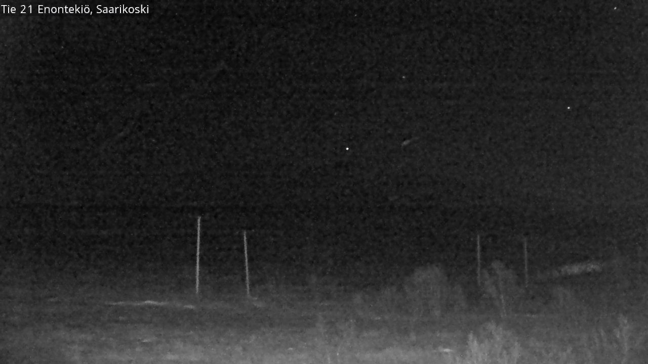 Weather Camera Image Road 21 Enontekiö, Saarikoski, Enontekiö, Lappi