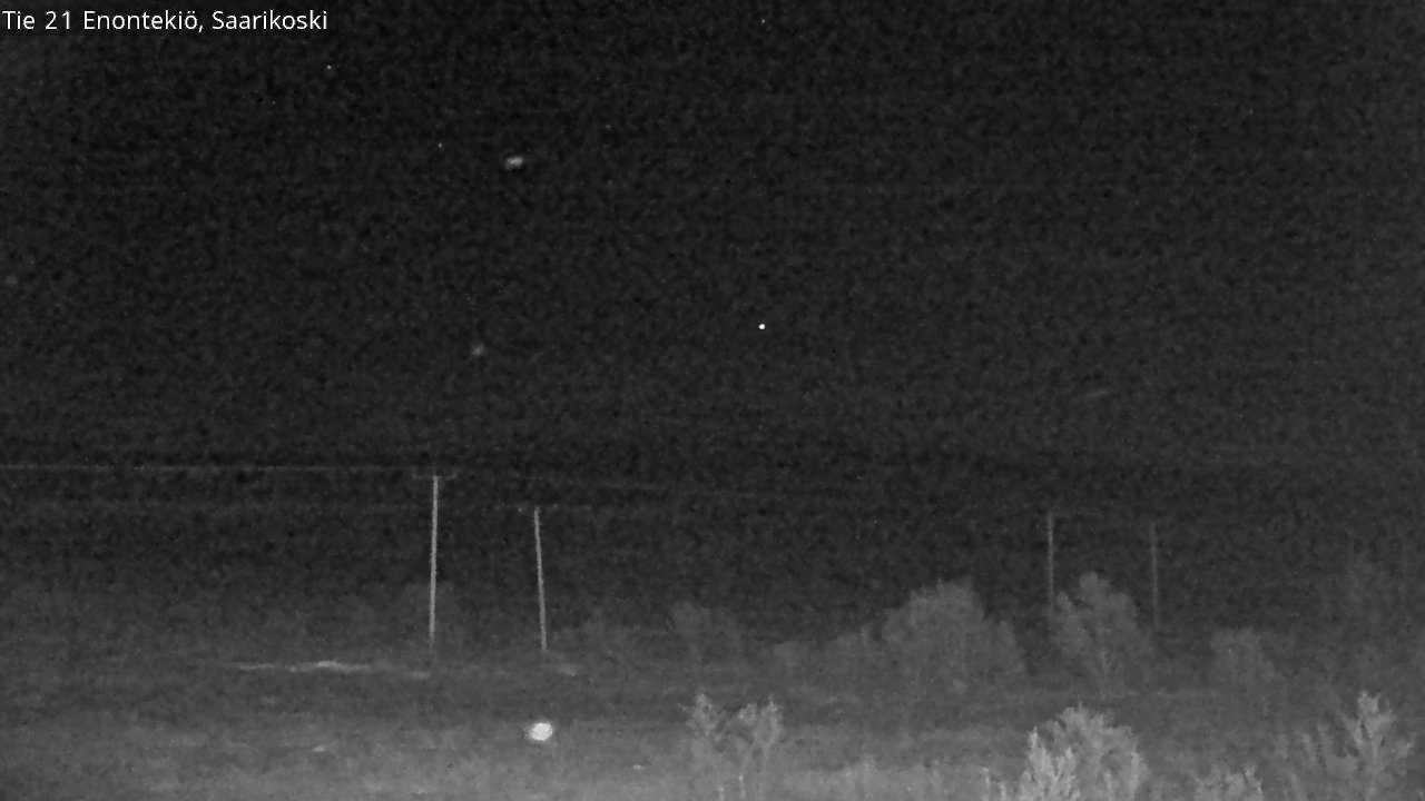 Weather Camera Image Road 21 Enontekiö, Saarikoski, Enontekiö, Lappi