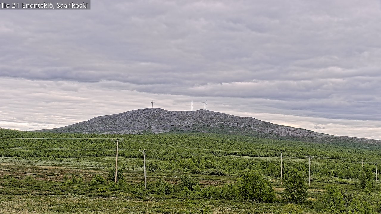 Kelikamerat Kuva Tie 21 Enontekiö, Saarikoski, Enontekiö, Lappi