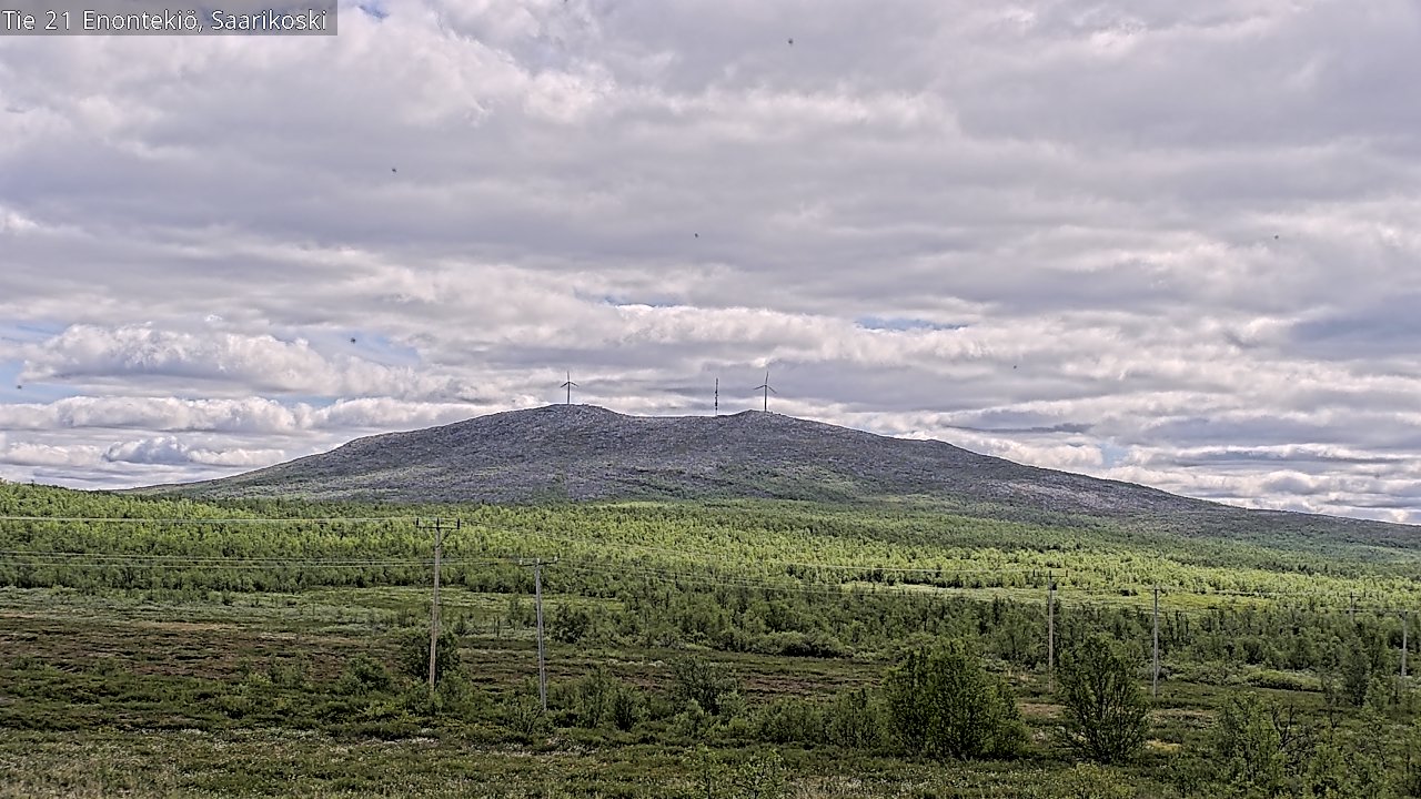 Kelikamerat Kuva Tie 21 Enontekiö, Saarikoski, Enontekiö, Lappi