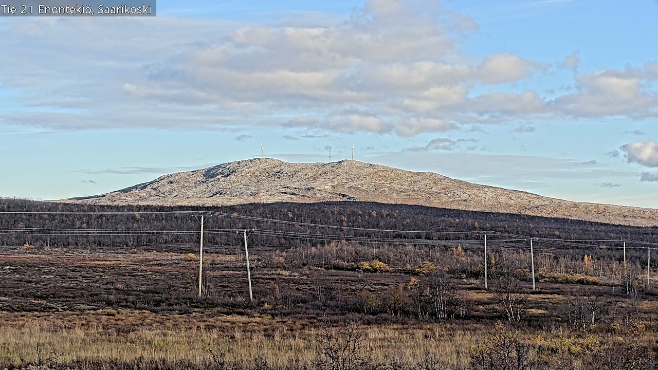 Kelikamerat Kuva Tie 21 Enontekiö, Saarikoski, Enontekiö, Lappi