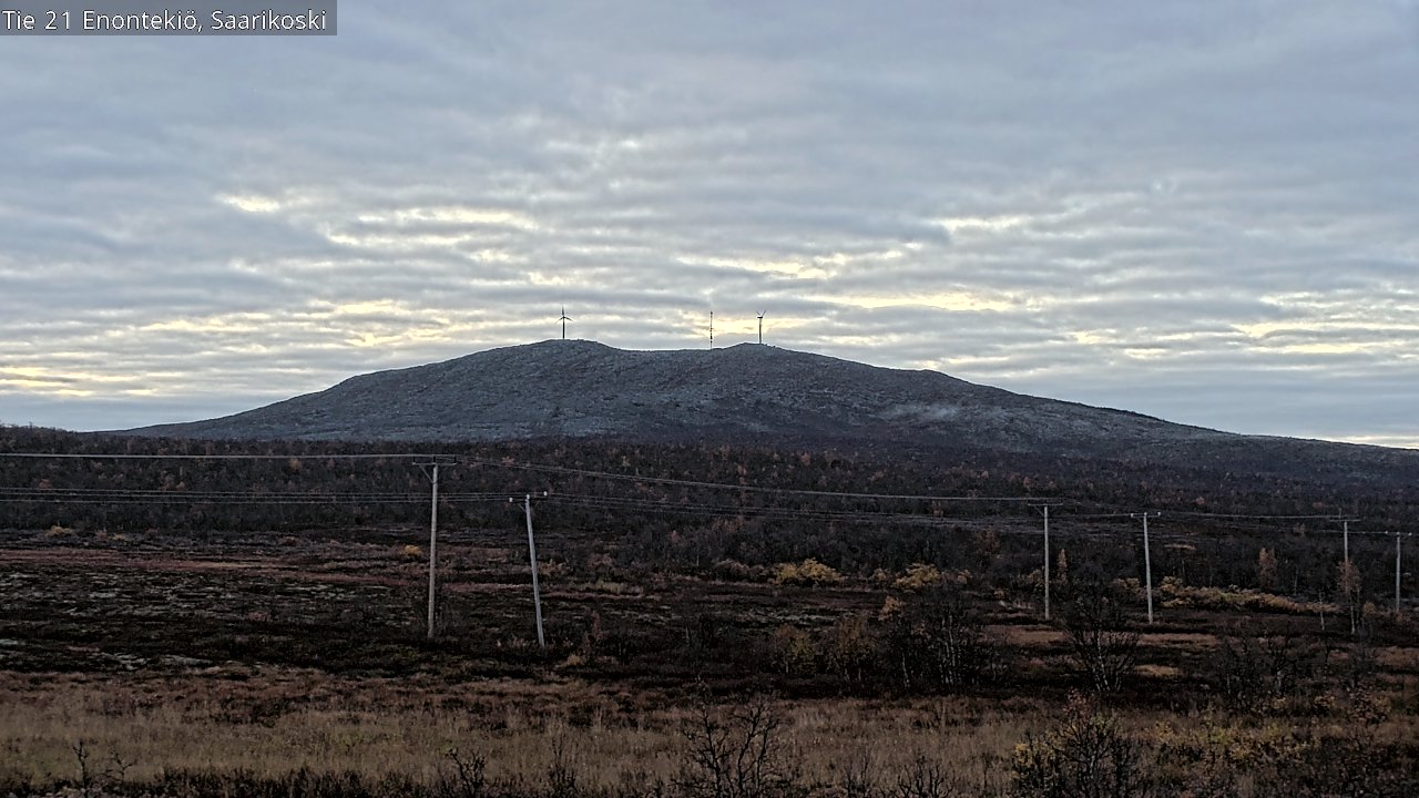 Kelikamerat Kuva Tie 21 Enontekiö, Saarikoski, Enontekiö, Lappi