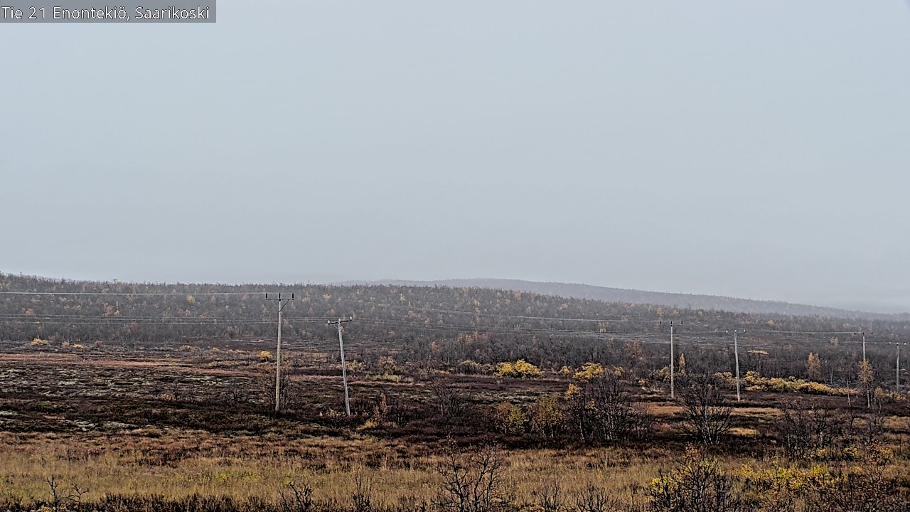 Kelikamerat Kuva Tie 21 Enontekiö, Saarikoski, Enontekiö, Lappi