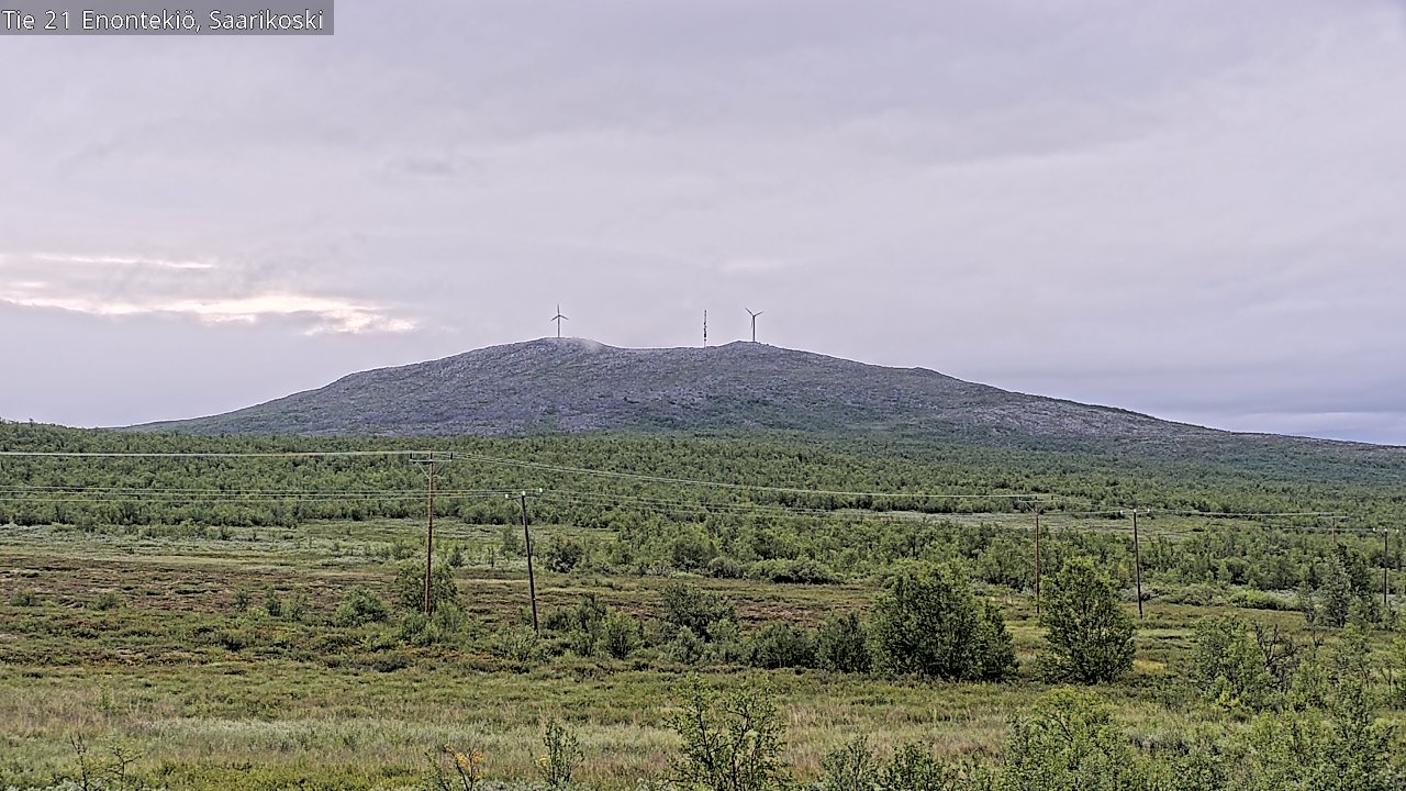 Kelikamerat Kuva Tie 21 Enontekiö, Saarikoski, Enontekiö, Lappi