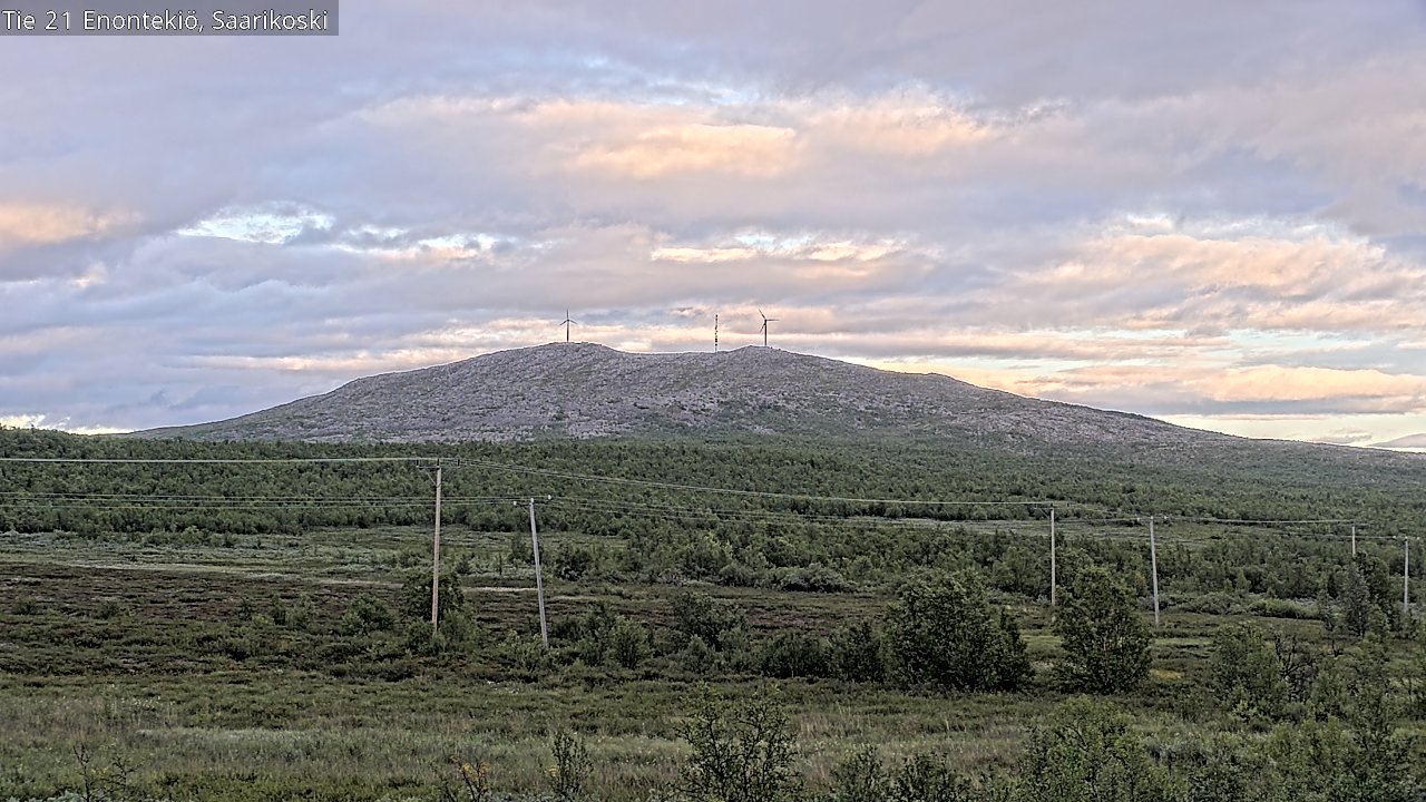 Kelikamerat Kuva Tie 21 Enontekiö, Saarikoski, Enontekiö, Lappi