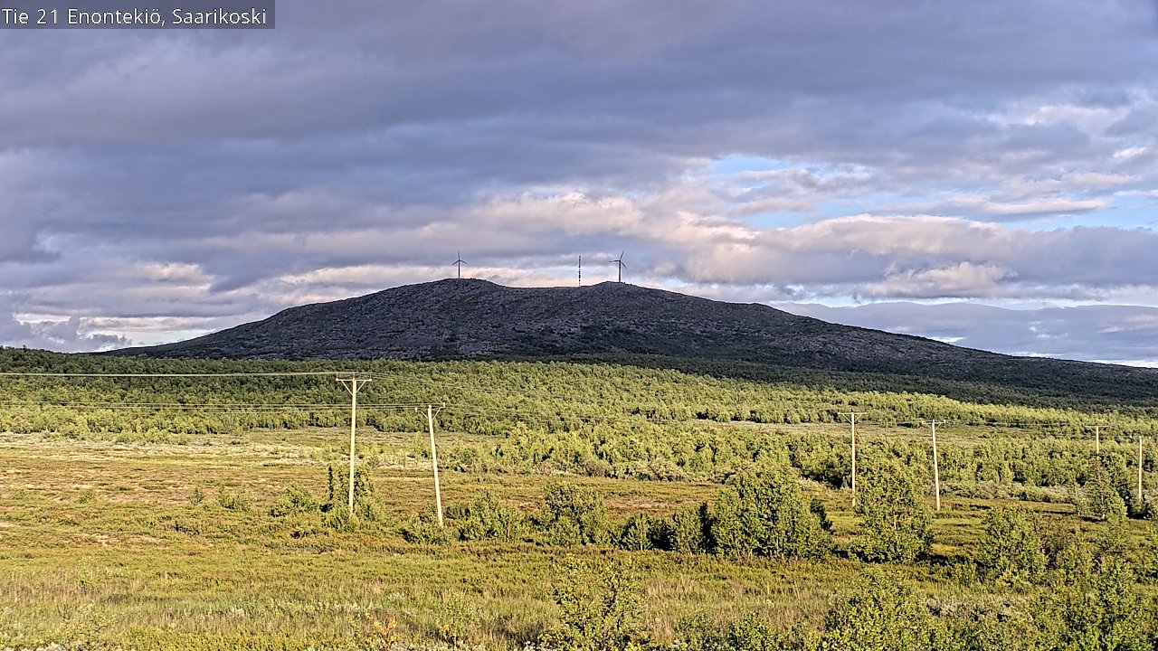 Kelikamerat Kuva Tie 21 Enontekiö, Saarikoski, Enontekiö, Lappi