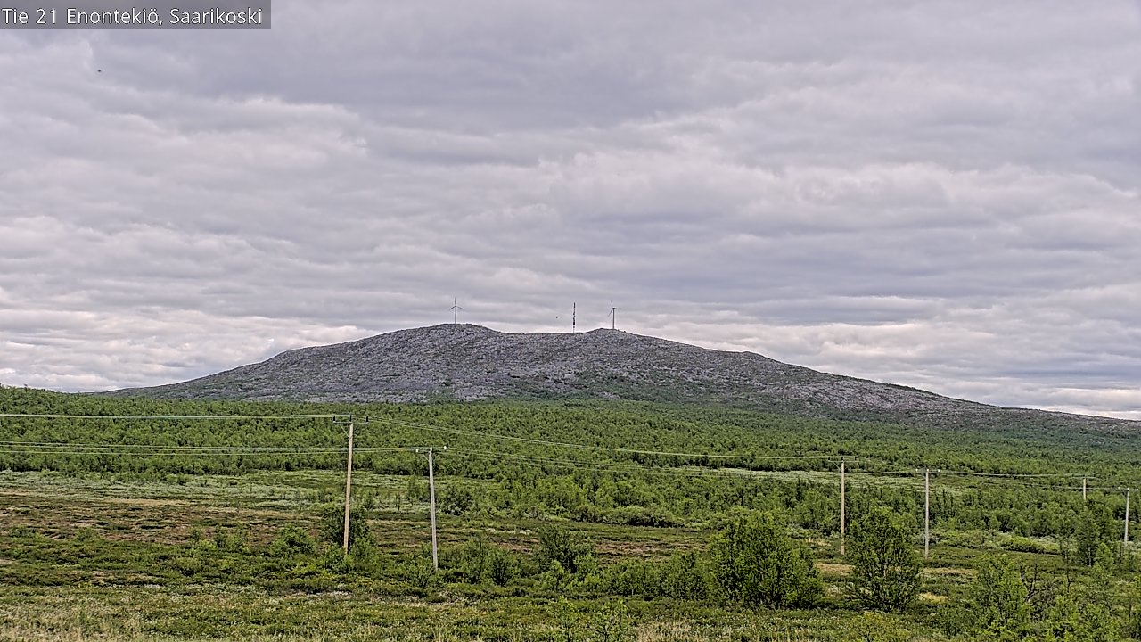 Kelikamerat Kuva Tie 21 Enontekiö, Saarikoski, Enontekiö, Lappi