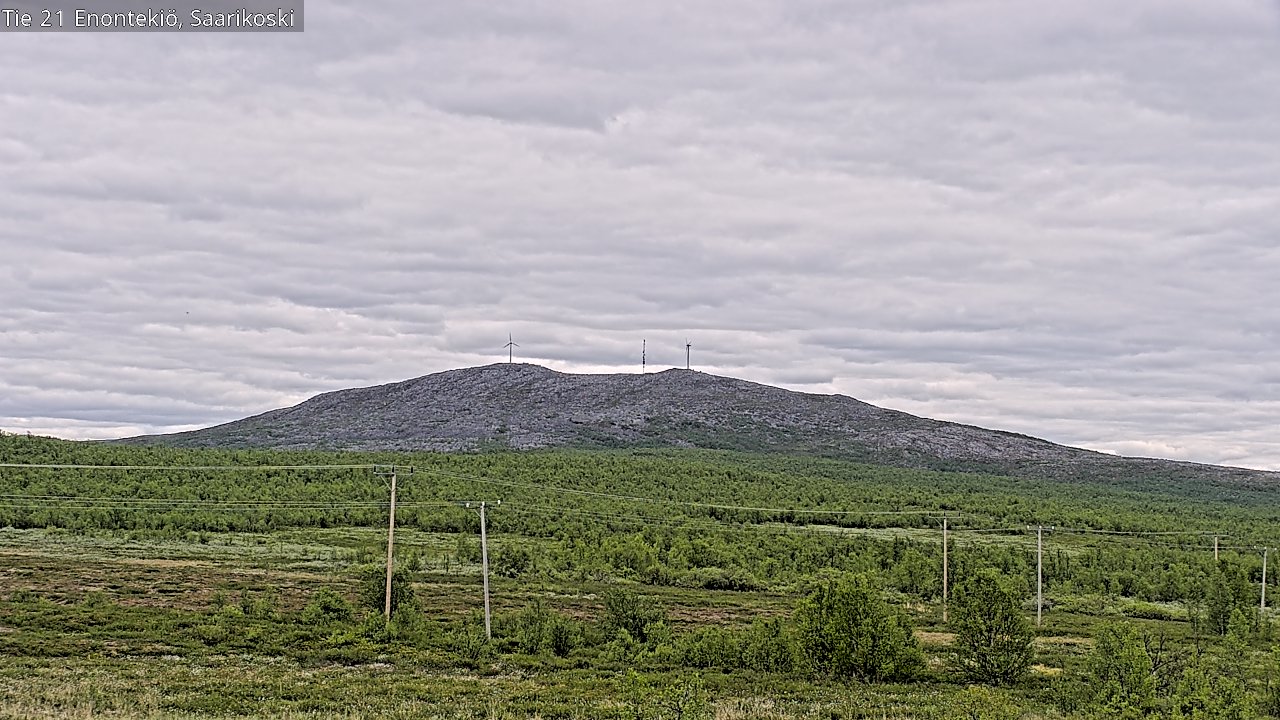 Kelikamerat Kuva Tie 21 Enontekiö, Saarikoski, Enontekiö, Lappi