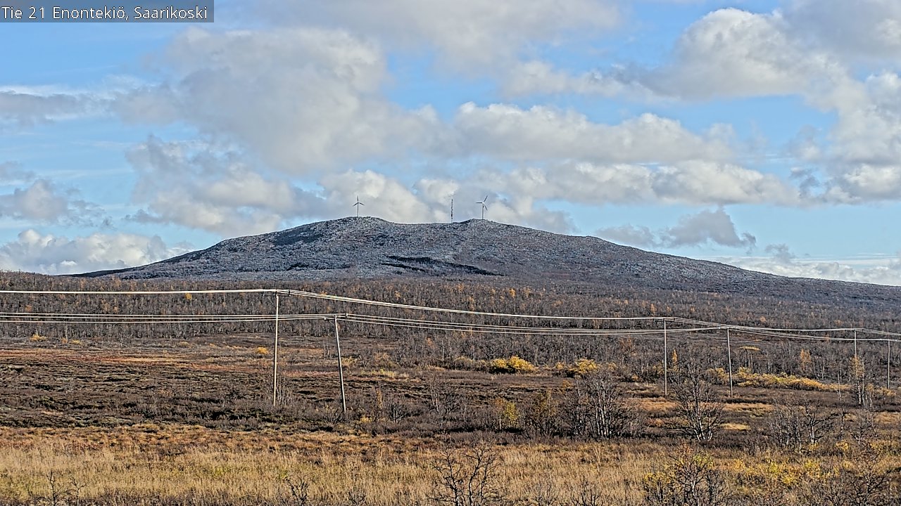 Kelikamerat Kuva Tie 21 Enontekiö, Saarikoski, Enontekiö, Lappi