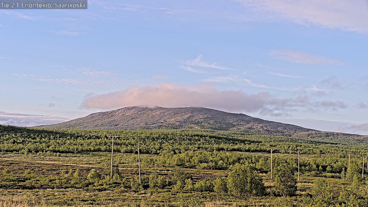 Kelikamerat Kuva Tie 21 Enontekiö, Saarikoski, Enontekiö, Lappi