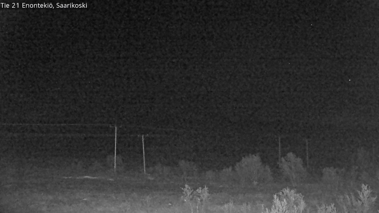 Weather Camera Image Road 21 Enontekiö, Saarikoski, Enontekiö, Lappi