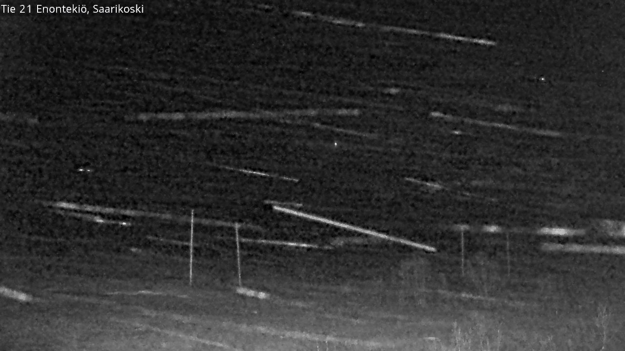 Weather Camera Image Road 21 Enontekiö, Saarikoski, Enontekiö, Lappi