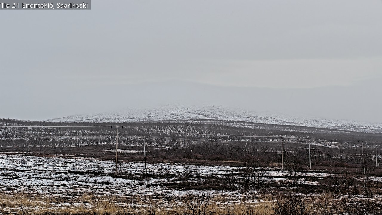 Kelikamerat Kuva Tie 21 Enontekiö, Saarikoski, Enontekiö, Lappi
