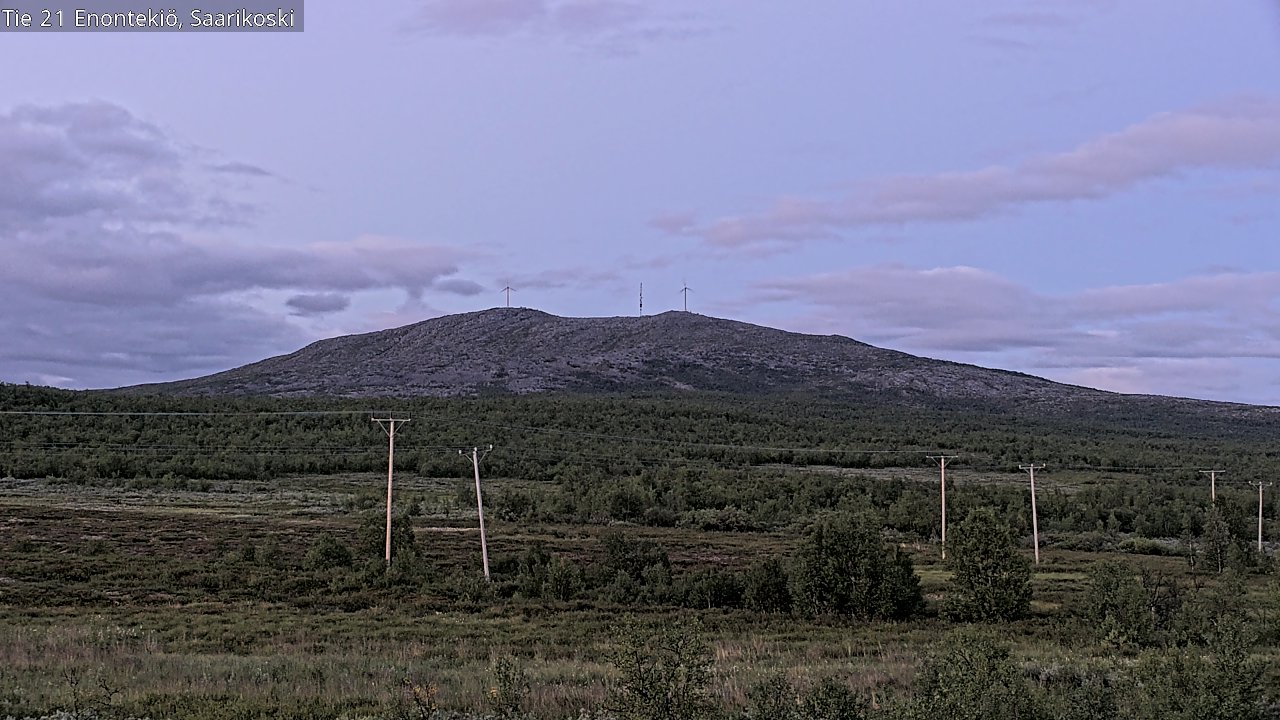 Kelikamerat Kuva Tie 21 Enontekiö, Saarikoski, Enontekiö, Lappi