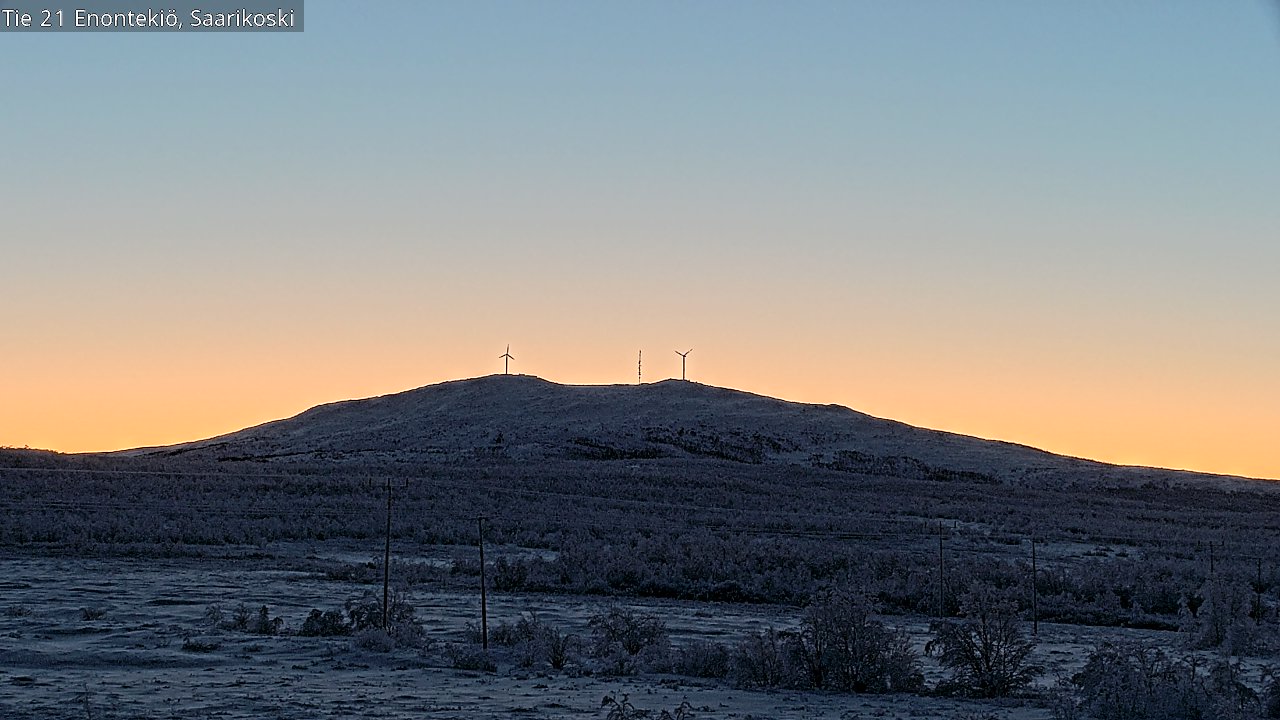 Kelikamerat Kuva Tie 21 Enontekiö, Saarikoski, Enontekiö, Lappi