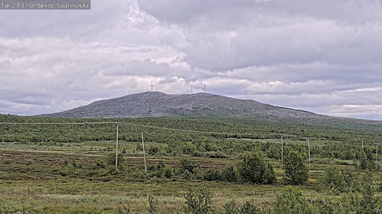 Kelikamerat Kuva Tie 21 Enontekiö, Saarikoski, Enontekiö, Lappi
