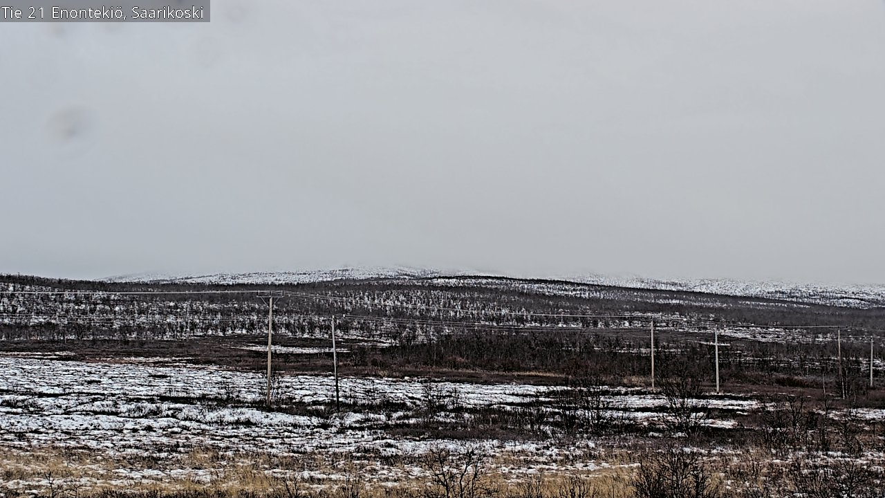 Kelikamerat Kuva Tie 21 Enontekiö, Saarikoski, Enontekiö, Lappi