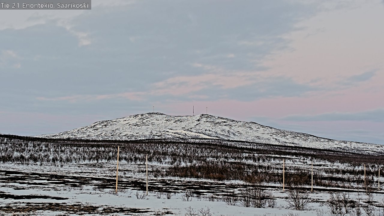 Kelikamerat Kuva Tie 21 Enontekiö, Saarikoski, Enontekiö, Lappi