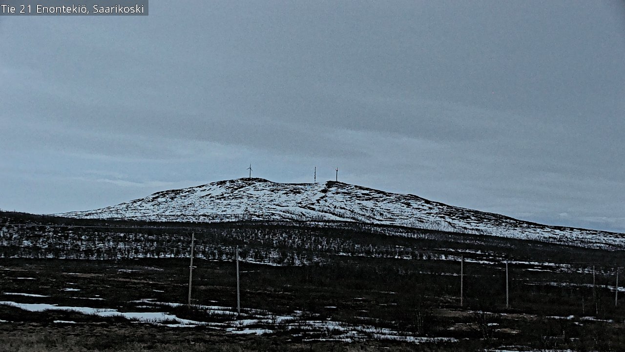 Kelikamerat Kuva Tie 21 Enontekiö, Saarikoski, Enontekiö, Lappi
