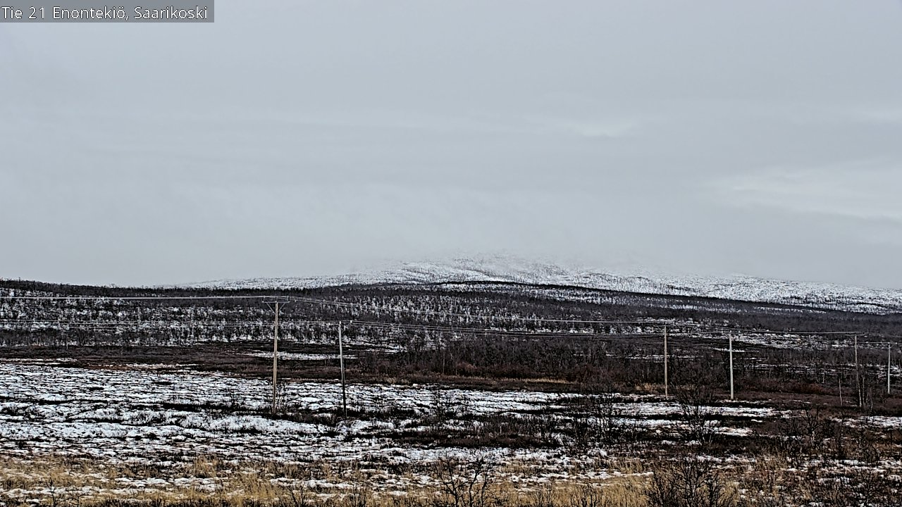 Kelikamerat Kuva Tie 21 Enontekiö, Saarikoski, Enontekiö, Lappi