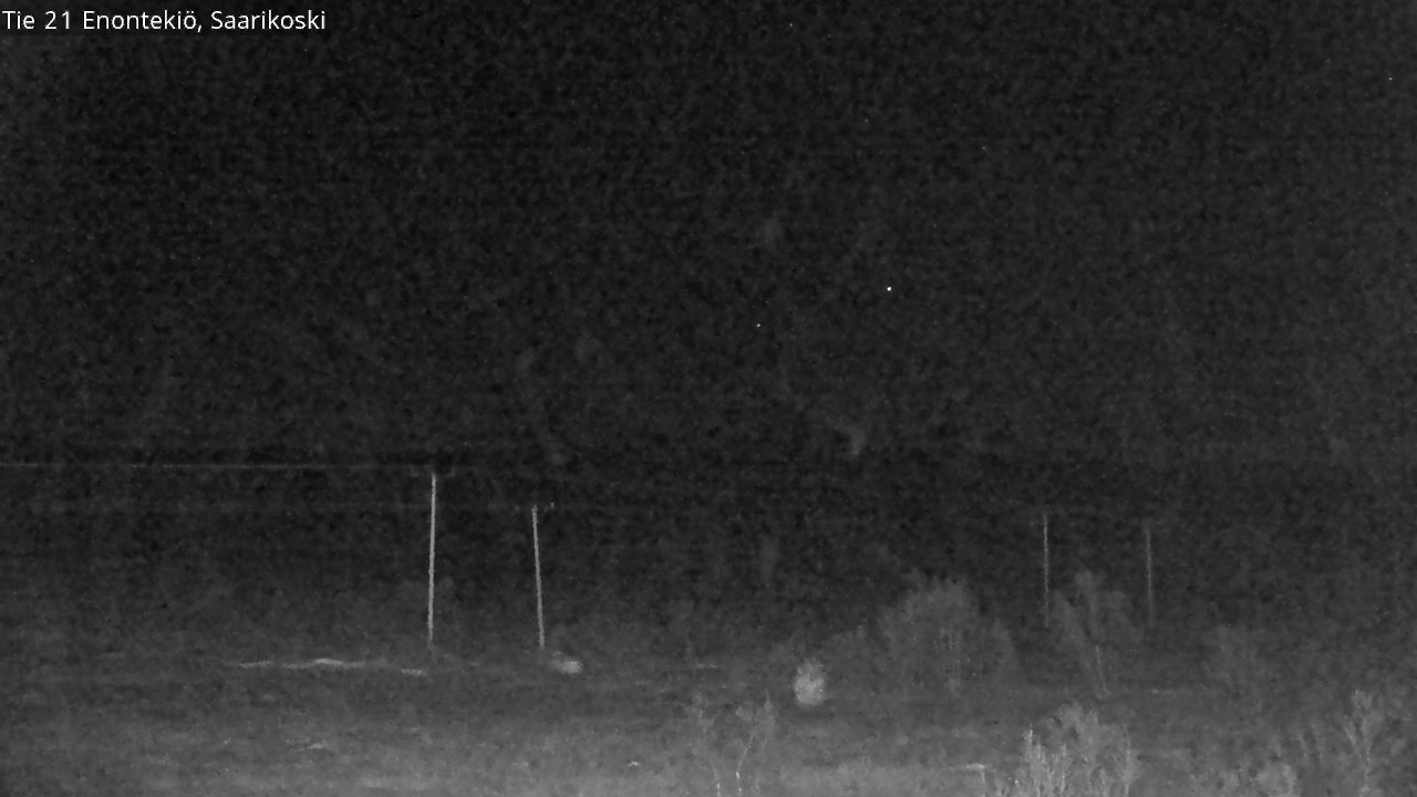 Weather Camera Image Road 21 Enontekiö, Saarikoski, Enontekiö, Lappi