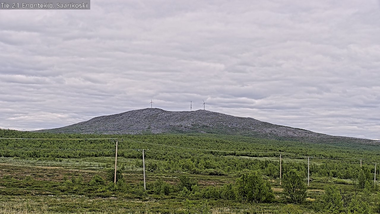 Kelikamerat Kuva Tie 21 Enontekiö, Saarikoski, Enontekiö, Lappi