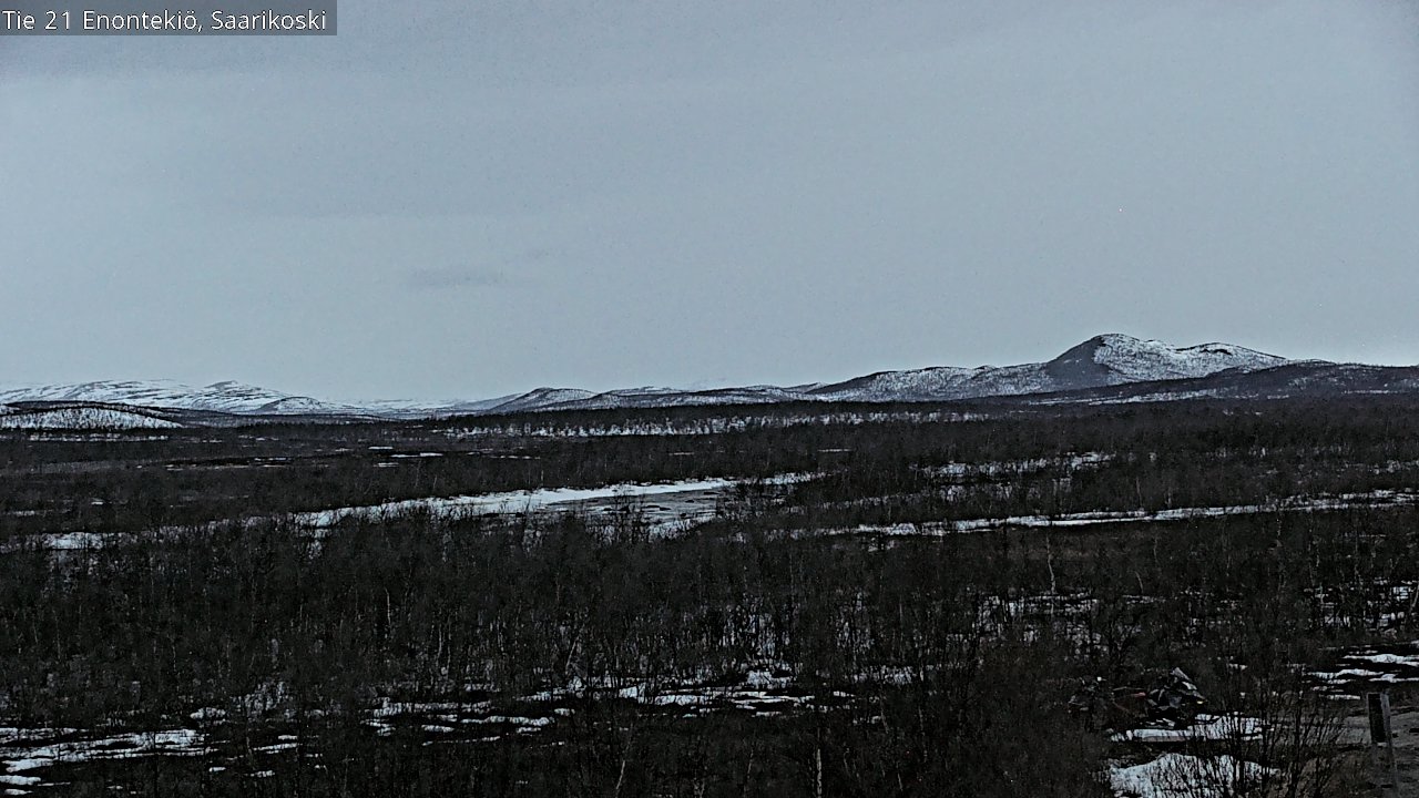 Kelikamerat Kuva Tie 21 Enontekiö, Saarikoski, Enontekiö, Lappi