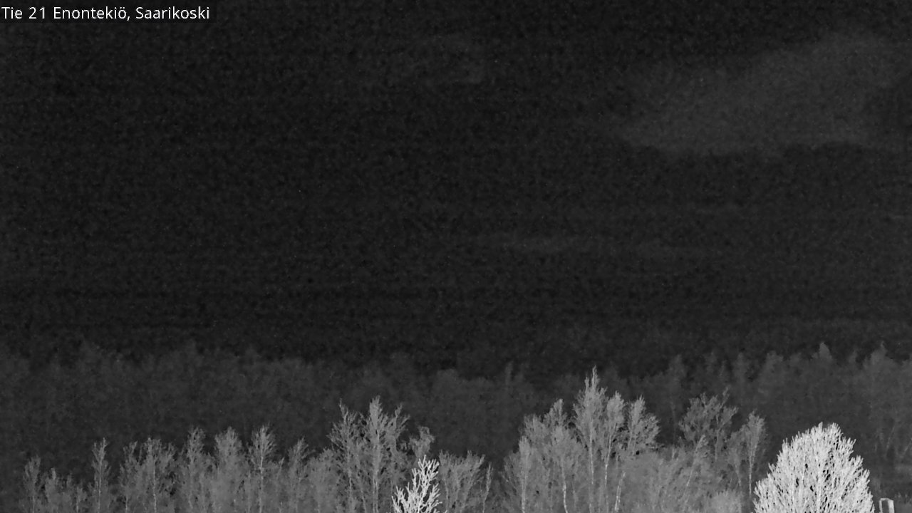Weather Camera Image Väg 21 Enontekis, Saarikoski, Enontekiö, Lappi