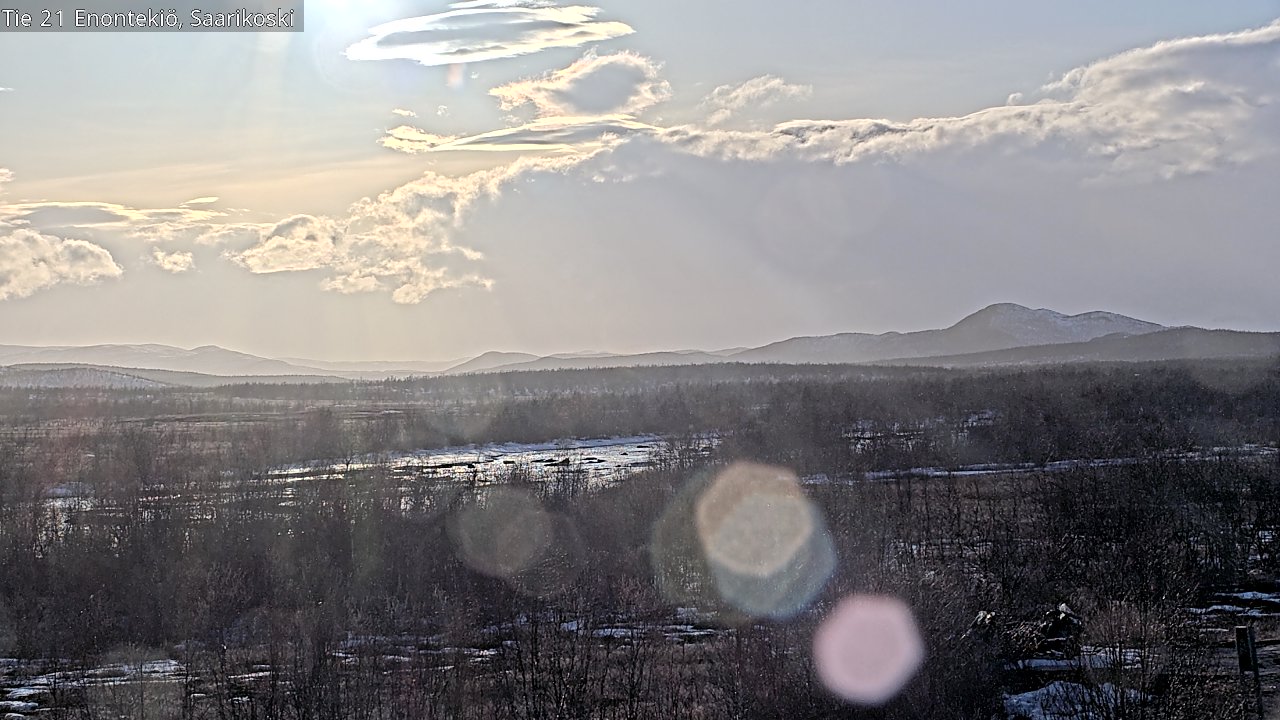 Kelikamerat Kuva Tie 21 Enontekiö, Saarikoski, Enontekiö, Lappi