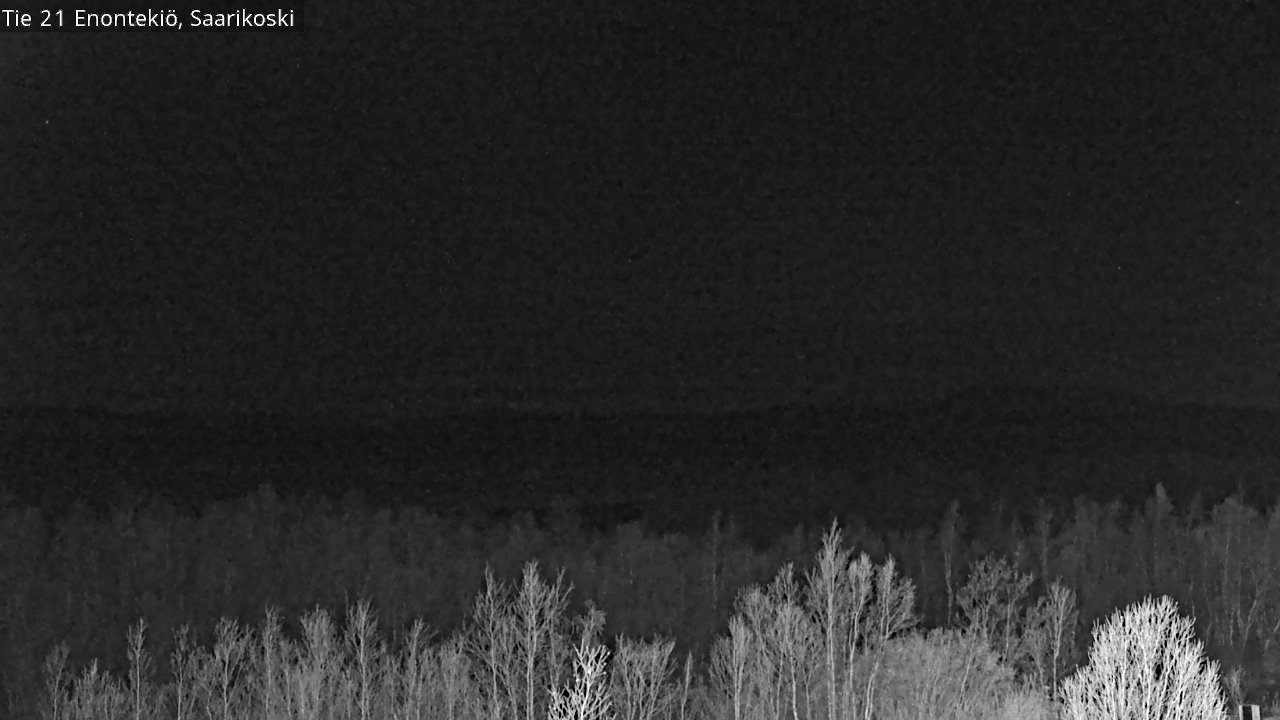 Weather Camera Image Väg 21 Enontekis, Saarikoski, Enontekiö, Lappi