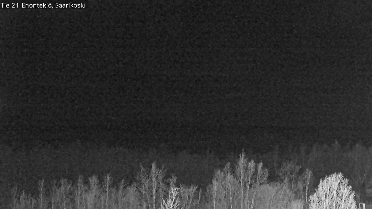 Weather Camera Image Väg 21 Enontekis, Saarikoski, Enontekiö, Lappi