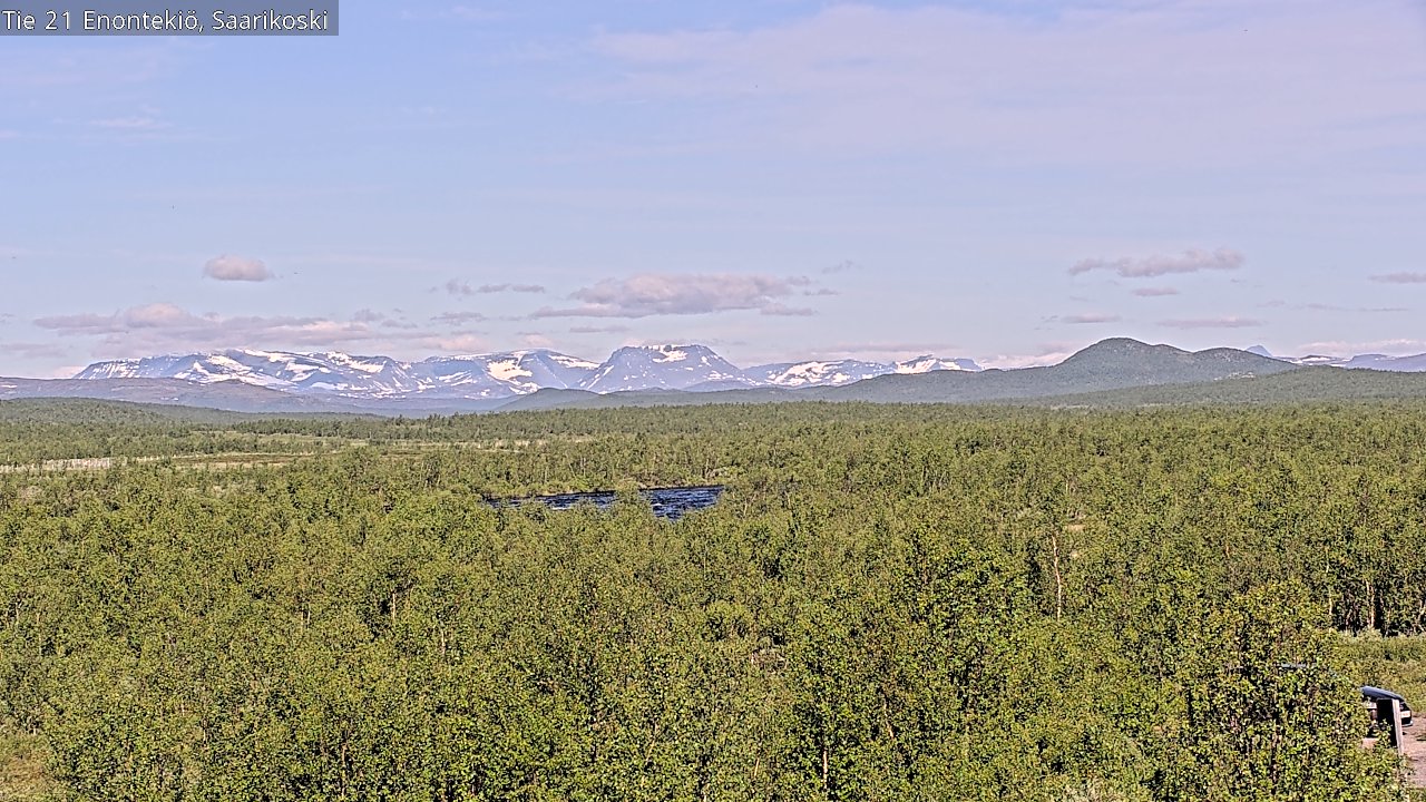 Kelikamerat Kuva Tie 21 Enontekiö, Saarikoski, Enontekiö, Lappi