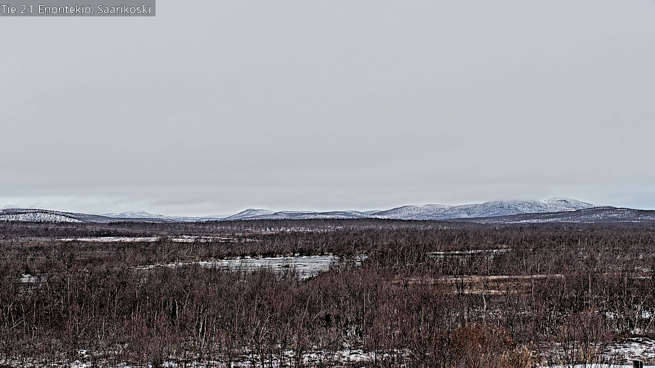 Kelikamerat Kuva Tie 21 Enontekiö, Saarikoski, Enontekiö, Lappi