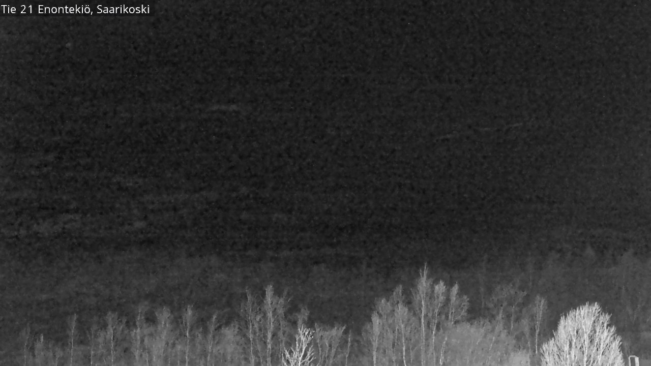 Weather Camera Image Väg 21 Enontekis, Saarikoski, Enontekiö, Lappi
