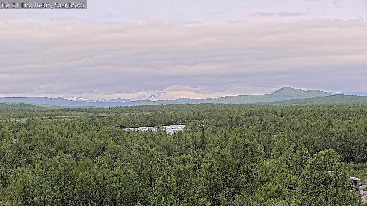 Kelikamerat Kuva Tie 21 Enontekiö, Saarikoski, Enontekiö, Lappi