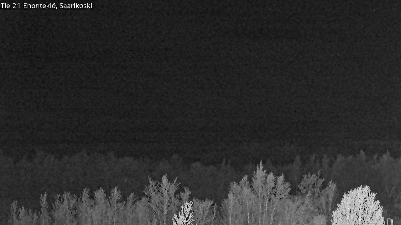 Weather Camera Image Väg 21 Enontekis, Saarikoski, Enontekiö, Lappi