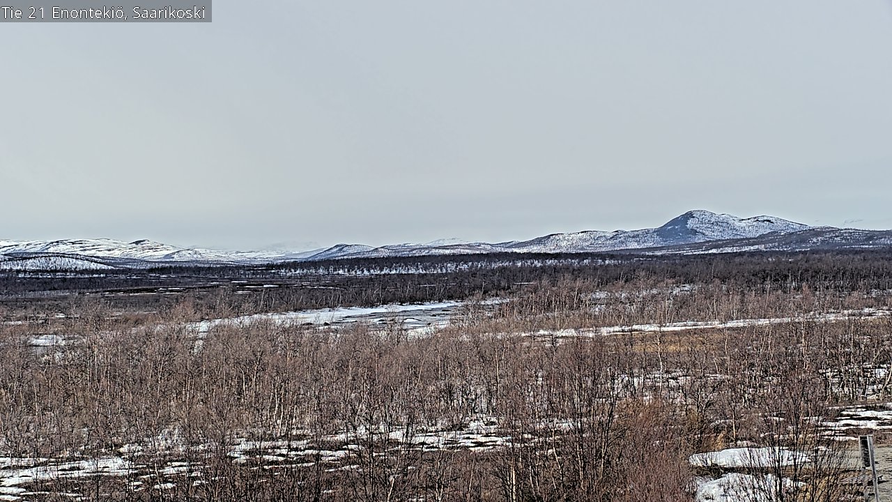 Kelikamerat Kuva Tie 21 Enontekiö, Saarikoski, Enontekiö, Lappi