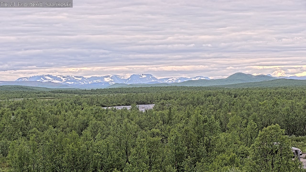 Kelikamerat Kuva Tie 21 Enontekiö, Saarikoski, Enontekiö, Lappi