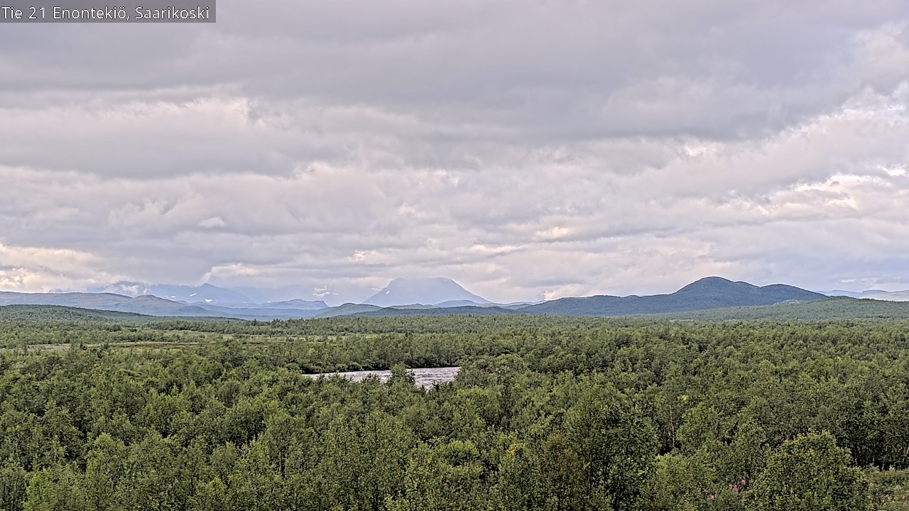 Kelikamerat Kuva Tie 21 Enontekiö, Saarikoski, Enontekiö, Lappi