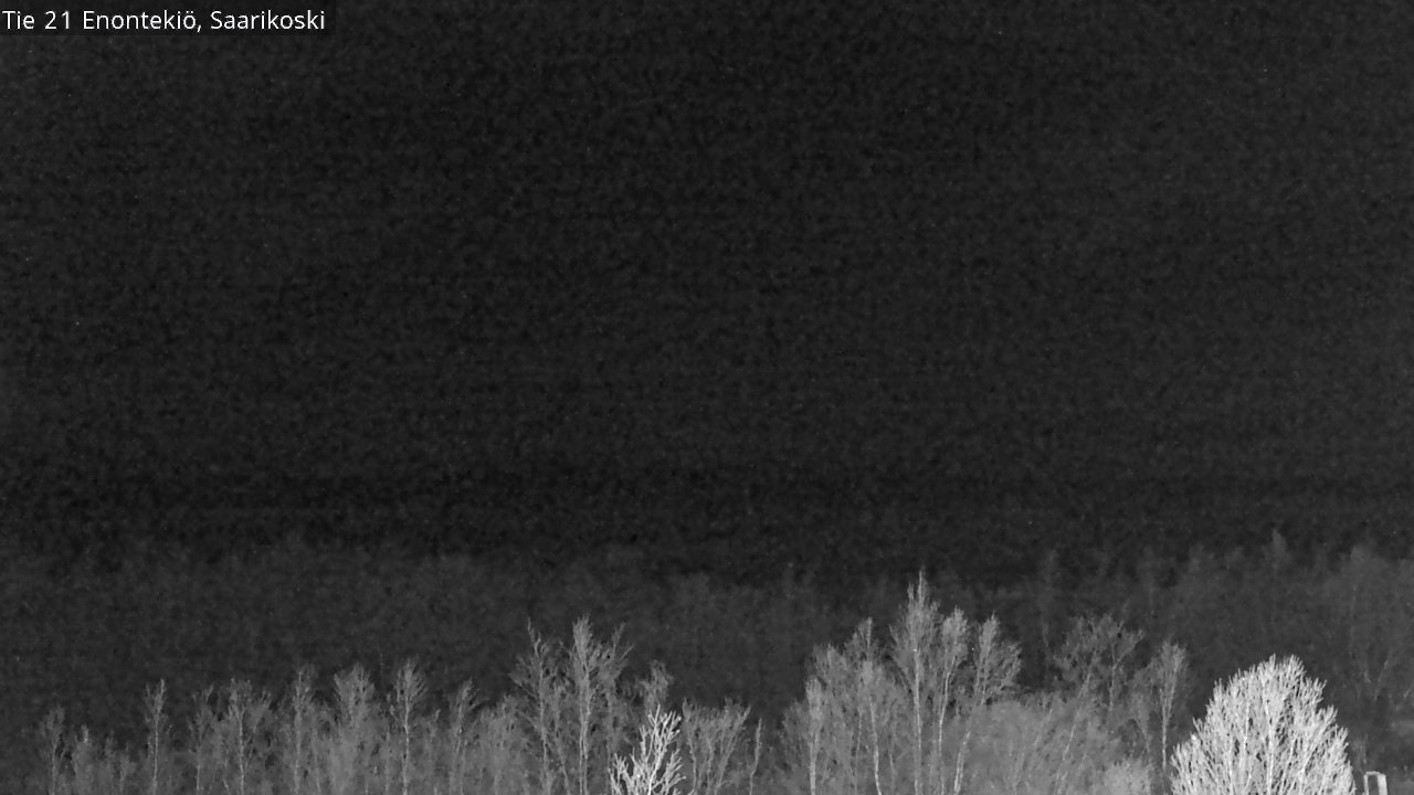 Weather Camera Image Väg 21 Enontekis, Saarikoski, Enontekiö, Lappi